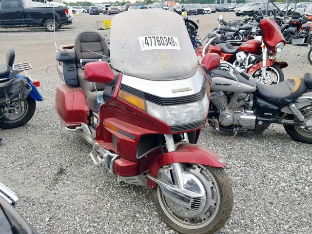 1HFSC221XPA500663 - 1993 HONDA GL1500 A BURGUNDY photo 1