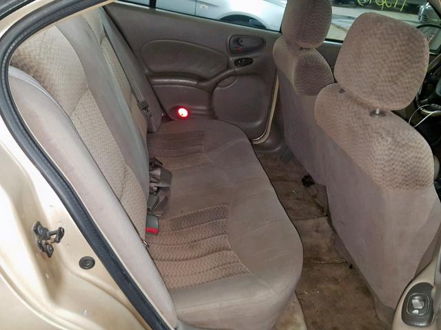 1G2NF52E14M552104 - 2004 PONTIAC GRAND AM S BEIGE photo 6