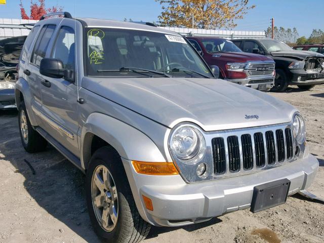 1J4GL58K46W262063 - 2006 JEEP LIBERTY LI SILVER photo 1