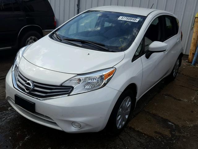 3N1CE2CP7FL387440 - 2015 NISSAN VERSA NOTE WHITE photo 2