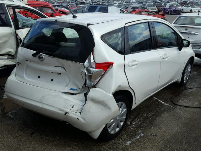 3N1CE2CP7FL387440 - 2015 NISSAN VERSA NOTE WHITE photo 4