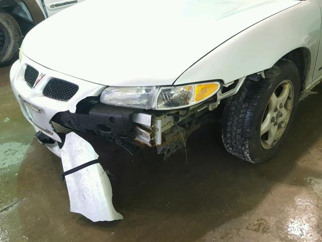 1G2WK52J41F222938 - 2001 PONTIAC GRAND PRIX Արծաթագույն լուսանկար 9