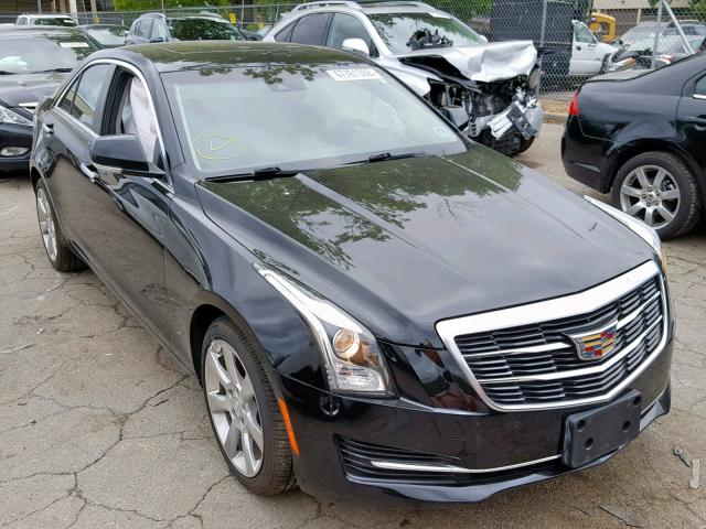 1G6AH5SXXF0131050 - 2015 CADILLAC ATS LUXURY BLACK photo 1