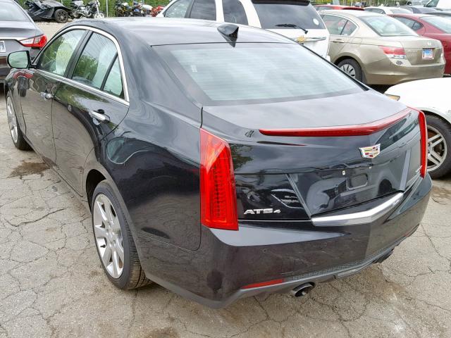 1G6AH5SXXF0131050 - 2015 CADILLAC ATS LUXURY BLACK photo 3