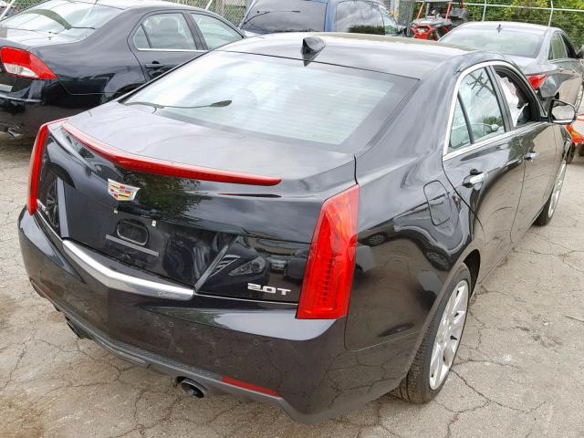 1G6AH5SXXF0131050 - 2015 CADILLAC ATS LUXURY BLACK photo 4