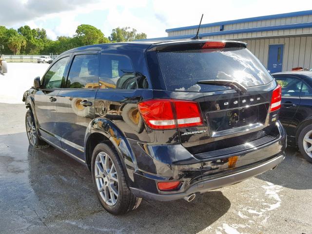 3C4PDCEG7JT426282 - 2018 DODGE JOURNEY GT BLACK photo 3