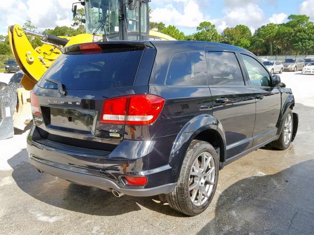 3C4PDCEG7JT426282 - 2018 DODGE JOURNEY GT BLACK photo 4