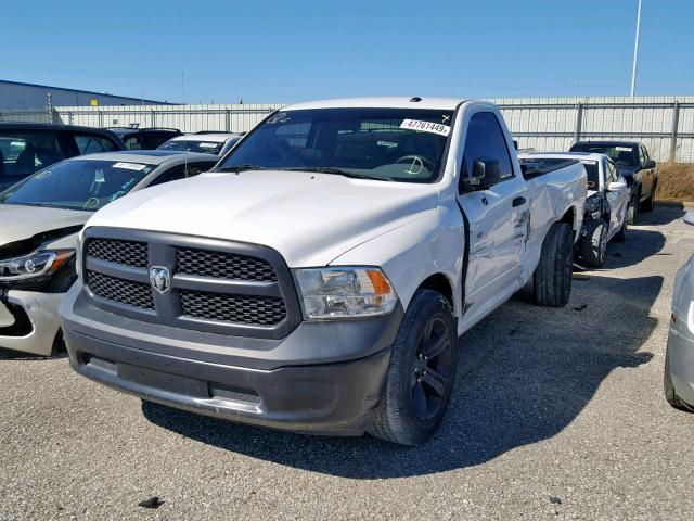 3C6JR6DT3FG631273 - 2015 RAM 1500 ST WHITE photo 2