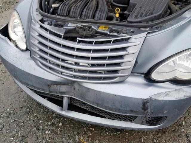 3A8FY48B38T153432 - 2008 CHRYSLER PT CRUISER SILVER photo 9