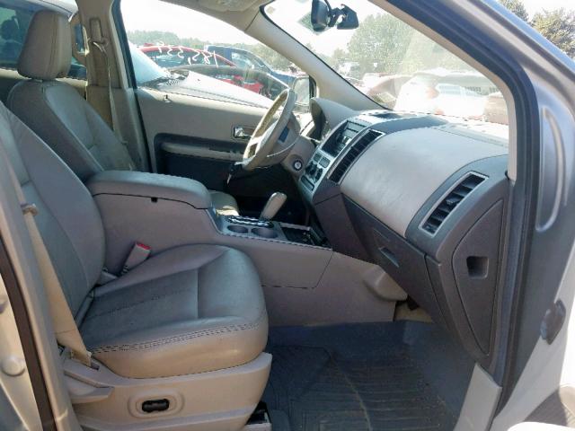 2FMDK48C97BB26945 - 2007 FORD EDGE SEL SILVER photo 5