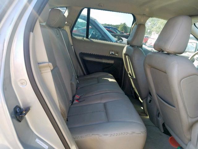 2FMDK48C97BB26945 - 2007 FORD EDGE SEL SILVER photo 6