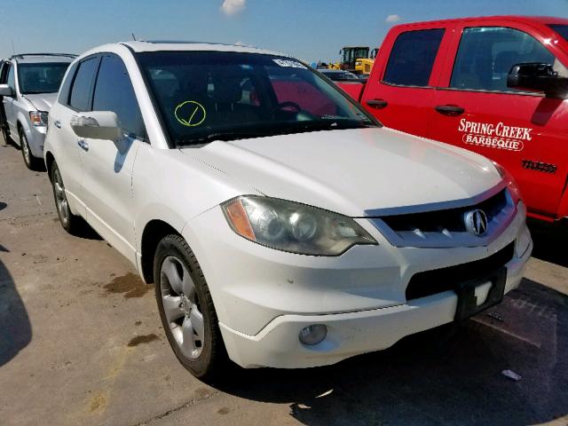 5J8TB18527A018972 - 2007 ACURA RDX TECHNO WHITE photo 1