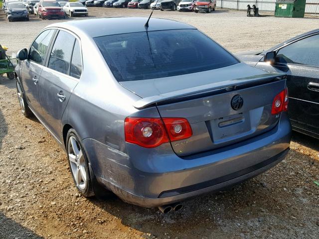 3VWEF71K97M181097 - 2007 VOLKSWAGEN JETTA WOLF GRAY photo 3