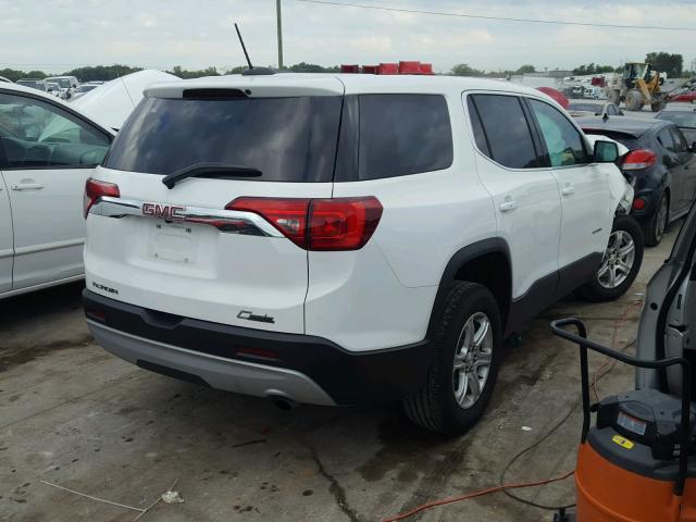 1GKKNJLA9HZ206045 - 2017 GMC ACADIA SL WHITE photo 4