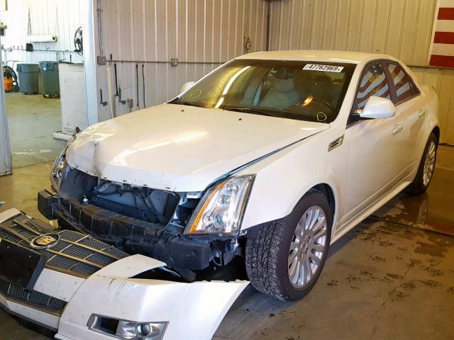 1G6DL5EV2A0110384 - 2010 CADILLAC CTS PERFOR WHITE photo 2