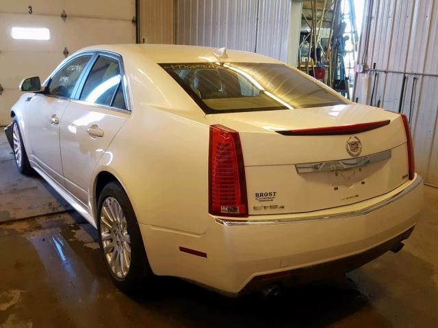 1G6DL5EV2A0110384 - 2010 CADILLAC CTS PERFOR WHITE photo 3