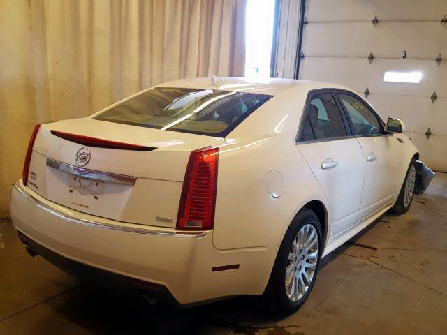 1G6DL5EV2A0110384 - 2010 CADILLAC CTS PERFOR WHITE photo 4