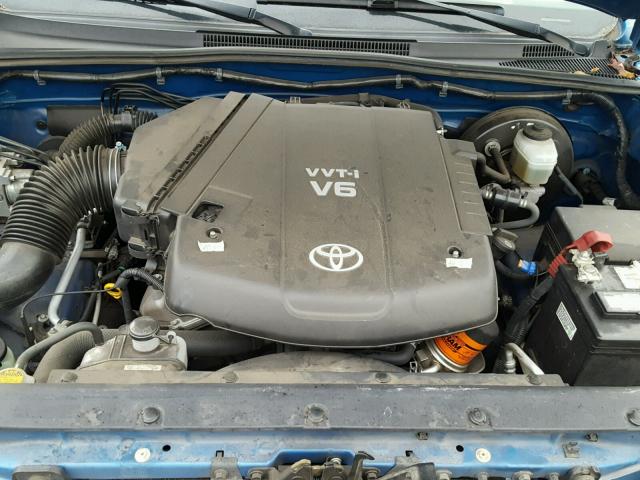 5TETU62N26Z276850 - 2006 TOYOTA TACOMA PRE BLUE photo 7