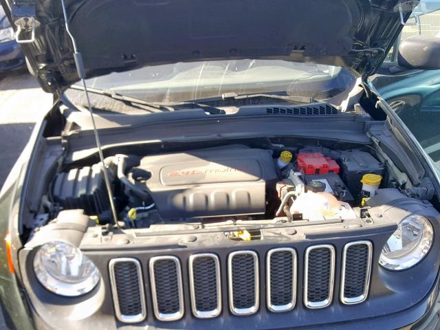 ZACCJBAB8JPH56984 - 2018 JEEP RENEGADE S BLACK photo 7