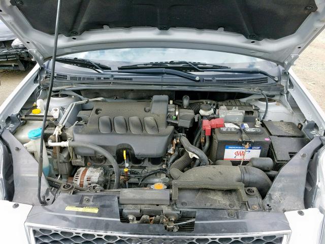 3N1AB6AP6BL669914 - 2011 NISSAN SENTRA 2.0 SILVER photo 7