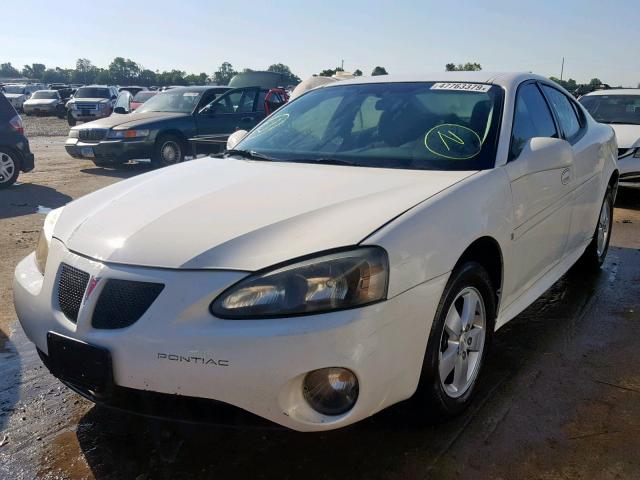 2G2WP552481148833 - 2008 PONTIAC GRAND PRIX WHITE photo 2