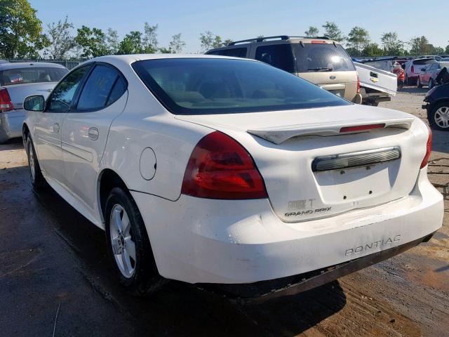 2G2WP552481148833 - 2008 PONTIAC GRAND PRIX WHITE photo 3