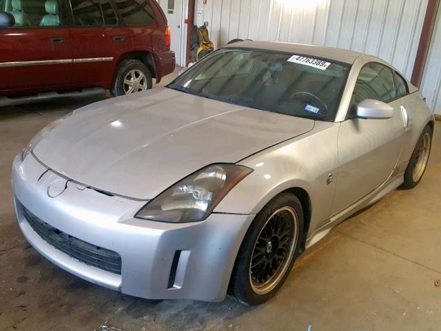 JN1AZ34D34T165668 - 2004 NISSAN 350Z COUPE SILVER photo 2