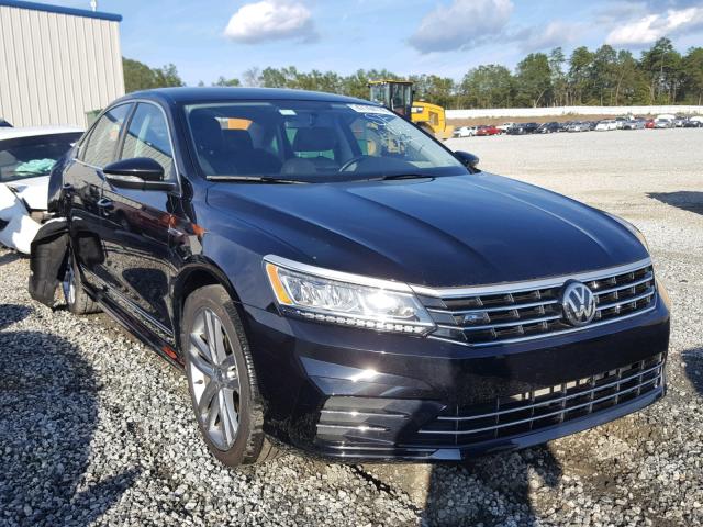 1VWDT7A36HC022036 - 2017 VOLKSWAGEN PASSAT R-L BLACK photo 1