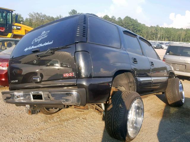 1GKEK13T45R247718 - 2005 GMC YUKON GRAY photo 4