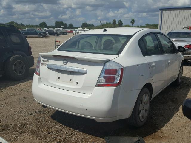 3N1AB6AP4BL679812 - 2011 NISSAN SENTRA 2.0 WHITE photo 4