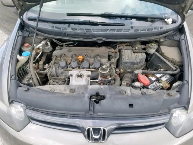 2HGFG12988H543788 - 2008 HONDA CIVIC EXL 灰色 照片 7