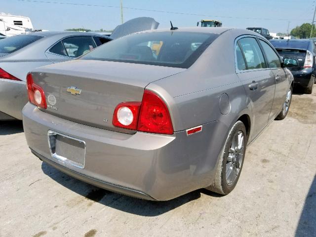 1G1ZH57B28F184525 - 2008 CHEVROLET MALIBU 1LT GOLD photo 4