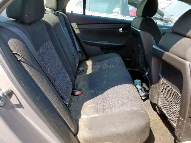 1G1ZH57B28F184525 - 2008 CHEVROLET MALIBU 1LT GOLD photo 6