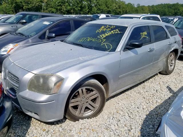 2D4FV47T07H648367 - 2007 DODGE MAGNUM SE SILVER photo 2