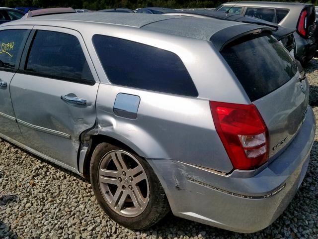 2D4FV47T07H648367 - 2007 DODGE MAGNUM SE SILVER photo 9