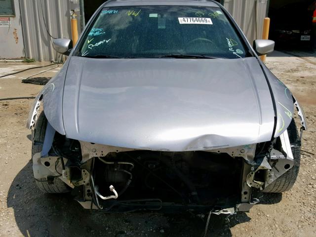 1HGCP26309A021560 - 2009 HONDA ACCORD LX SILVER photo 9