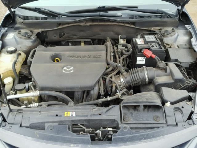 1YVHP82A895M08176 - 2009 MAZDA 6 GRAY photo 7