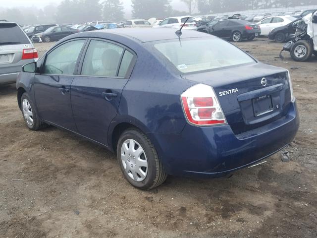 3N1AB61E89L626636 - 2009 NISSAN SENTRA 2.0 BLUE photo 3