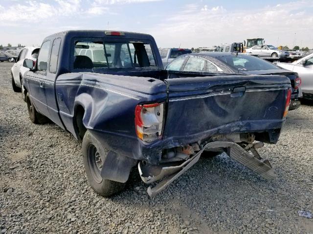 1FTCR14A0RPB78944 - 1994 FORD RANGER SUP BLUE photo 3