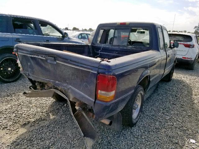 1FTCR14A0RPB78944 - 1994 FORD RANGER SUP BLUE photo 4