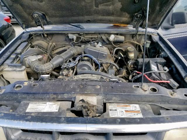 1FTCR14A0RPB78944 - 1994 FORD RANGER SUP BLUE photo 7