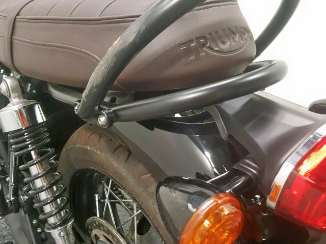 SMTD40HL7KT907142 - 2019 TRIUMPH MOTORCYCLE BONNEVILLE BLACK photo 14