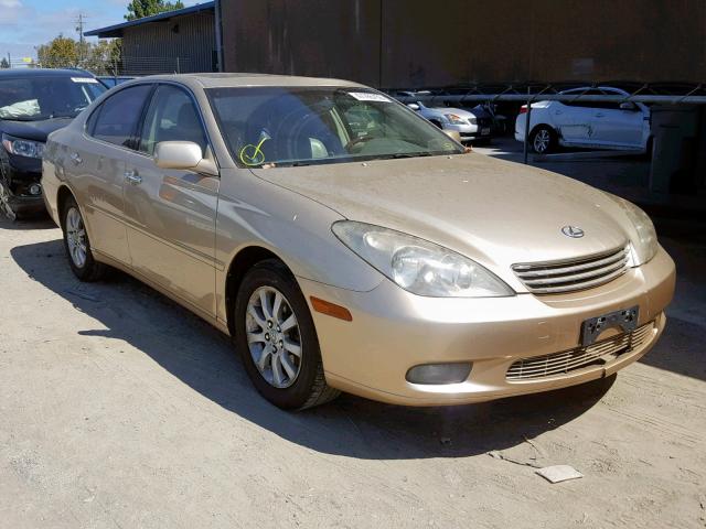 JTHBF30GX20079040 - 2002 LEXUS ES 300 GOLD photo 1