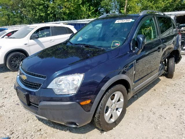 3GNAL2EK6ES628444 - 2014 CHEVROLET CAPTIVA LS შავი ფოტო 2