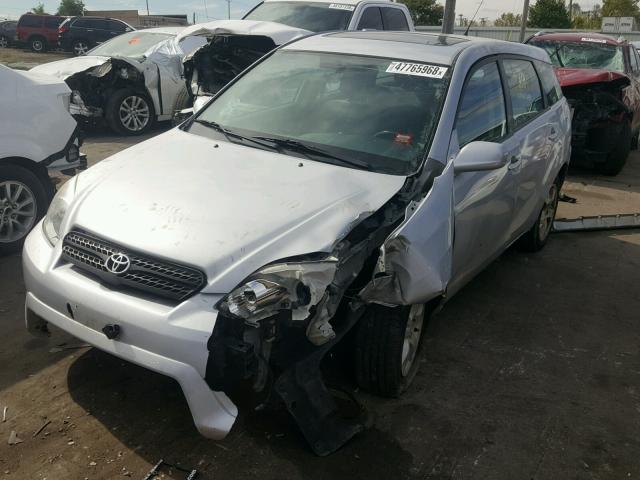 2T1KR32E07C683178 - 2007 TOYOTA COROLLA MA SILVER photo 2