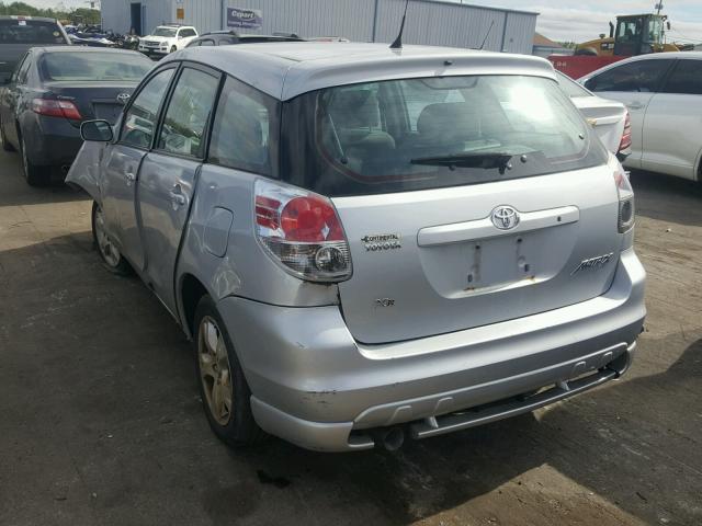 2T1KR32E07C683178 - 2007 TOYOTA COROLLA MA SILVER photo 3