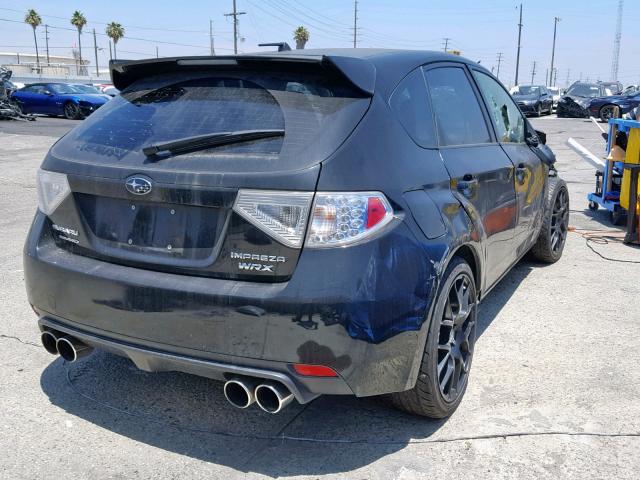 JF1GR7E68BG832941 - 2011 SUBARU IMPREZA WR BLACK photo 4