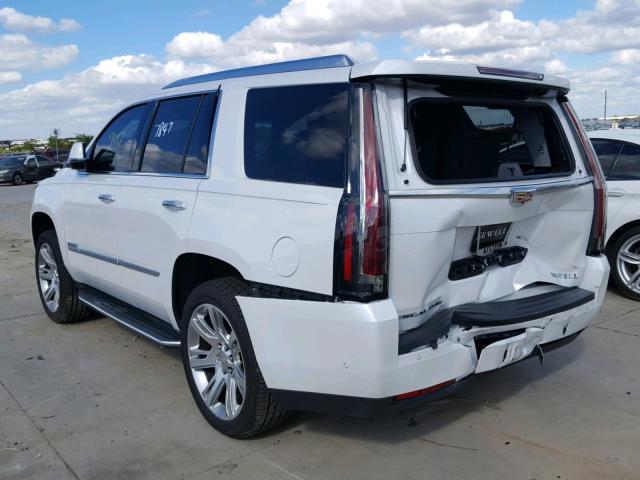 1GYS3BKJ0JR222272 - 2018 CADILLAC ESCALADE L WHITE photo 3