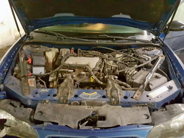 2G1WW12E549157888 - 2004 CHEVROLET MONTE CARL BLUE photo 7