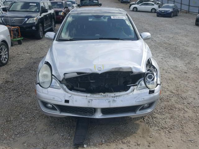 4JGCB65E56A015302 - 2006 MERCEDES-BENZ R 350 SILVER photo 7